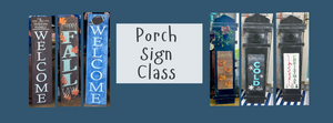 ***DEPOSIT ONLY, REMAINDER DUE AT THE CLASS*** Porch Leaner Class