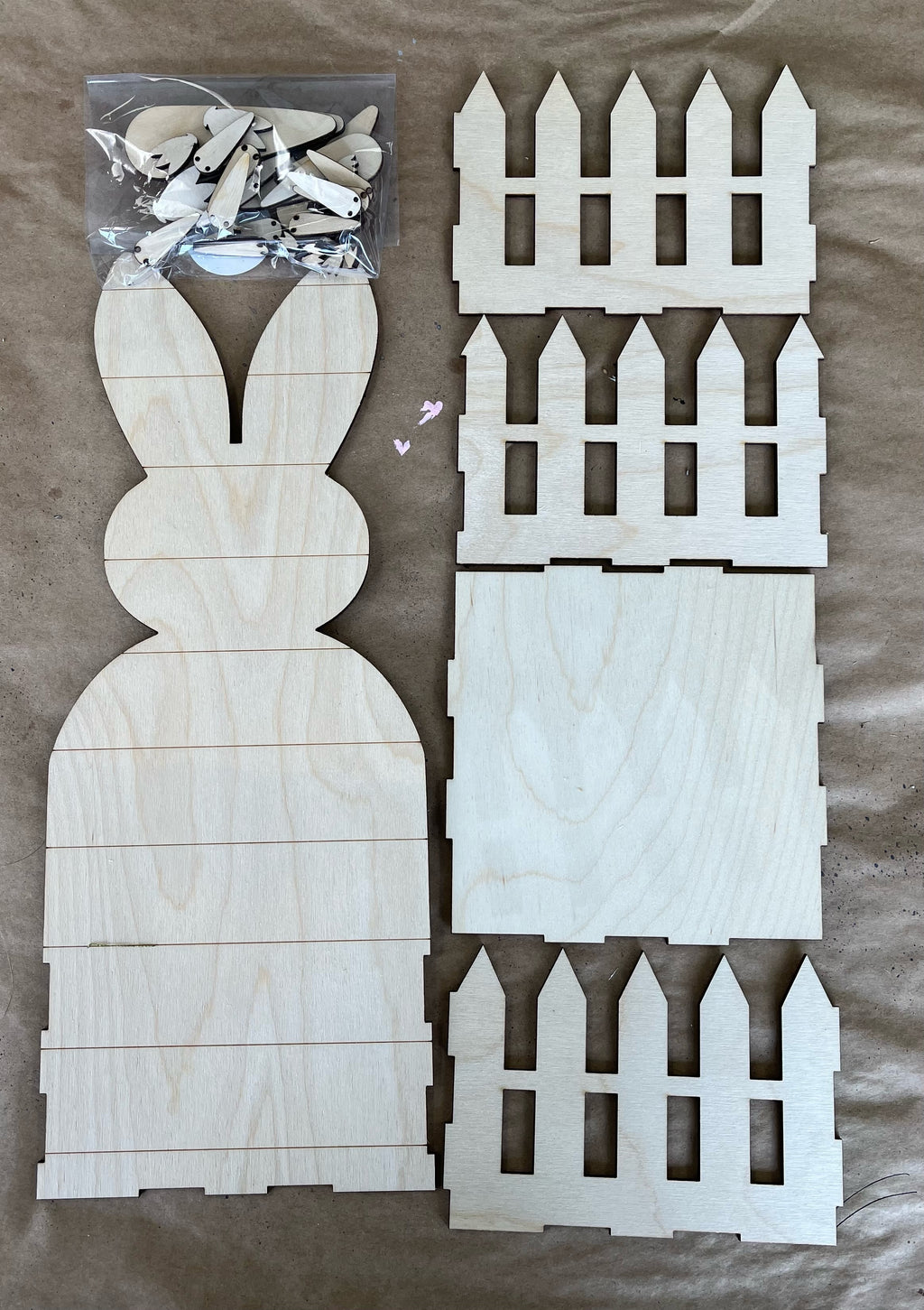 DIY bunny basket