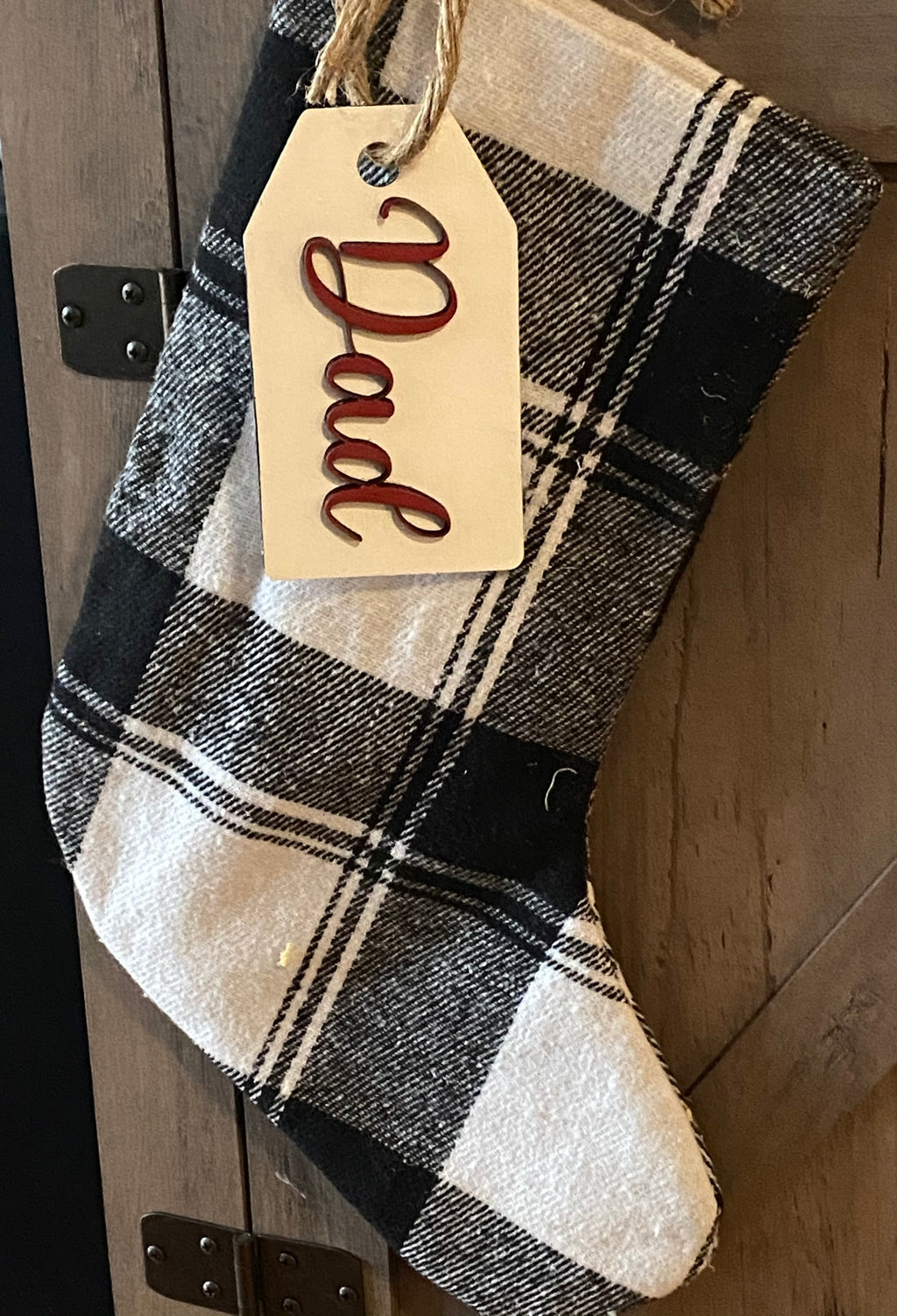 Stocking tags DIY